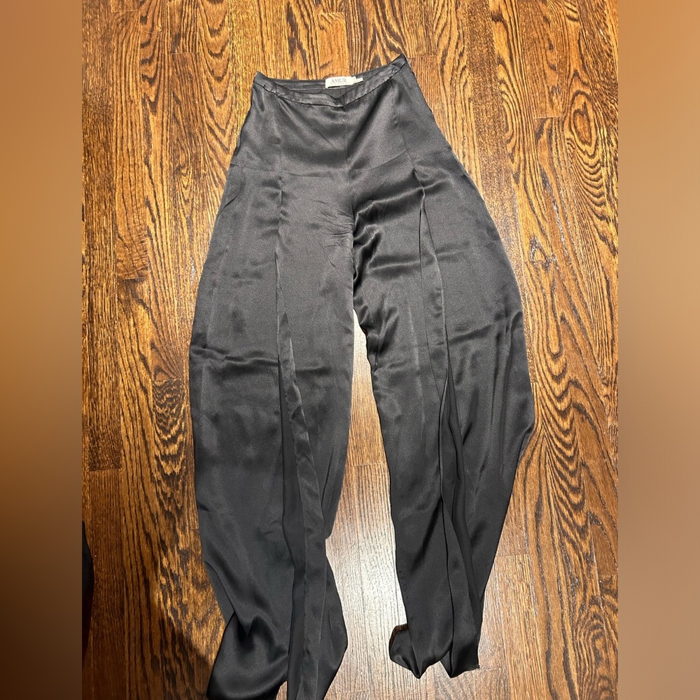 AMUR black silk pants